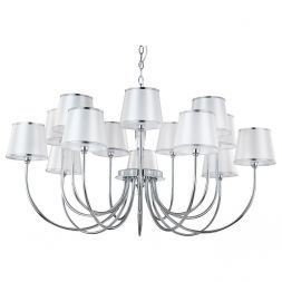Подвесная люстра Crystal Lux FAVOR SP7+7 CHROME