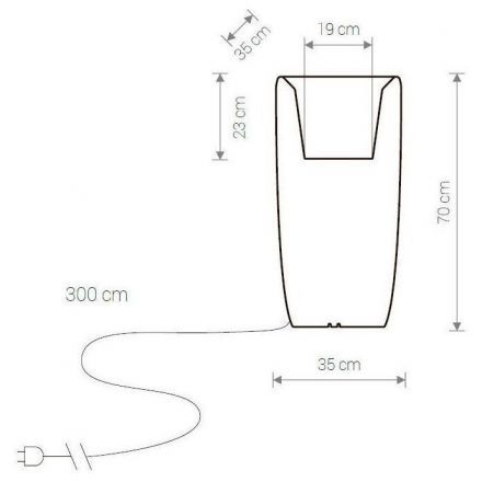 Ландшафтный светильник Nowodvorski Flowerpot 9712