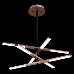 Подвесная люстра Crystal Lux HI-WAY SP8 COFFEE