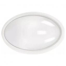 ЖКХ светильник овал 12W 4000K с Датчиком движения Smartbuy SBL-HPoval-12W-4K-Sen