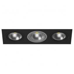 Встраиваемый точечный светильник i837070907 черный/серый Intero 111 Lightstar