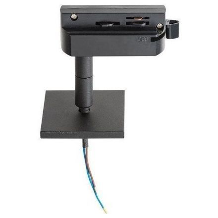 Трековое крепление с однофазным адаптером 592257 черный Asta Lightstar