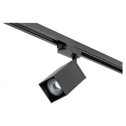 Трековое крепление с однофазным адаптером 592257 черный Asta Lightstar