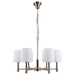 Подвесная люстра Gerhort G11039/6AB+MBK WT (GERHORT G11039/6AB+MBK WT)