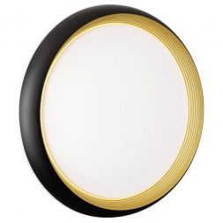 Настенно-потолочный светодиодный светильник Сонекс Pale Tofiq Black 7651/EL