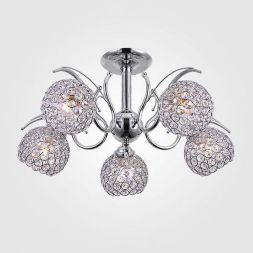 Потолочная люстра Eurosvet Mirage 7777/5 хром