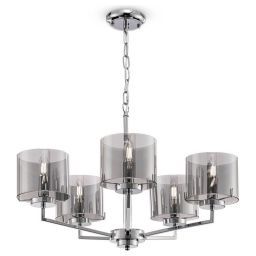 Подвесная люстра Freya FR5096PL-05CH Karen (MAYTONI FR5096PL-05CH)