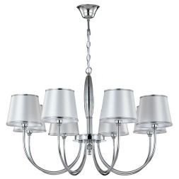 Подвесная люстра Crystal Lux FAVOR SP8 CHROME