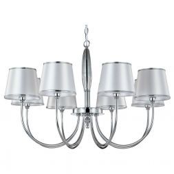 Подвесная люстра Crystal Lux FAVOR SP8 CHROME