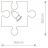 Настенно-потолочный светильник Nowodvorski Puzzle 6383
