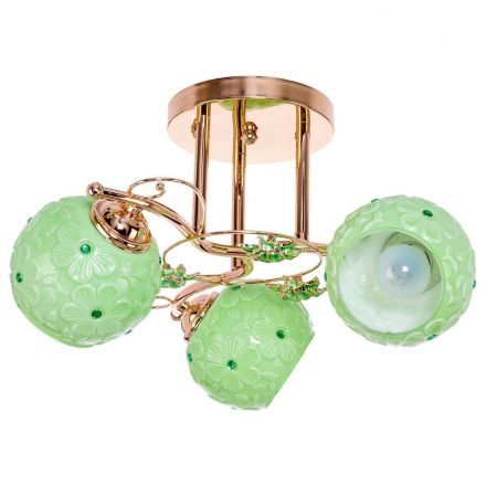 Потолочный светильник 203HE/3FGD GN ЭкономСвет