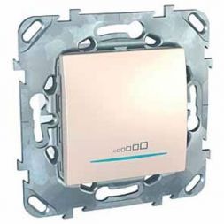 Светорегулятор нажимной Schneider Electric Unica Беж 20-350W универсальный MGU5.515.25ZD