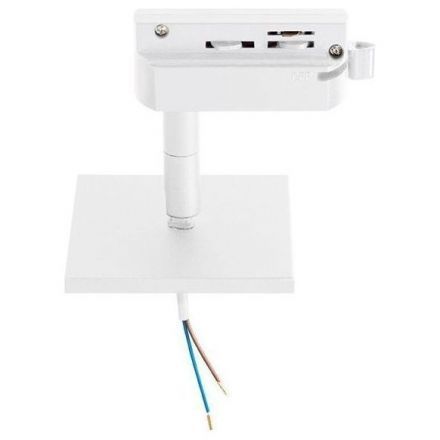 Трековое крепление с однофазным адаптером 592286 белый Asta Lightstar