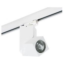 Трековый трехфазный светильник A3T051056 белый Illumo Lightstar