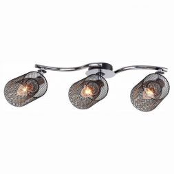 Люстра Linvel LV 9303/3 Уивер Черный/хром