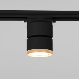 Светильник светодиодный Impact чёрный матовый/золото 10W 4200K однофазный 85514/01 Elektrostandard