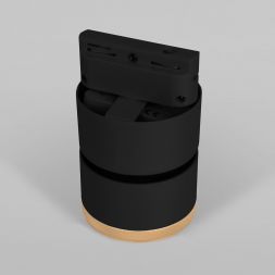 Светильник светодиодный Impact чёрный матовый/золото 10W 4200K однофазный 85514/01 Elektrostandard