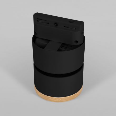 Светильник светодиодный Impact чёрный матовый/золото 10W 4200K однофазный 85514/01 Elektrostandard