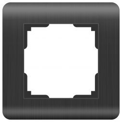Рамка из пластика на 1 пост Werkel W0012104 графит (WL12-Frame-01)