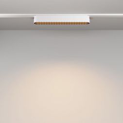 Трековый светодиодный светильник Maytoni Radity Basis Grid TR084-1-12W3K-W