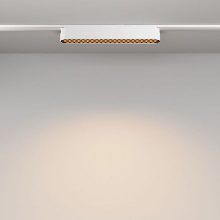 Трековый светодиодный светильник Maytoni Radity Basis Grid TR084-1-12W3K-W