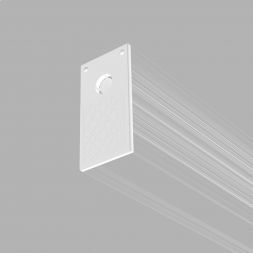 Elektrostandard Slim Magnetic Заглушки для накладного шинопровода белые  (2 шт.) 85089/00