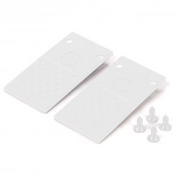 Elektrostandard Slim Magnetic Заглушки для накладного шинопровода белые  (2 шт.) 85089/00