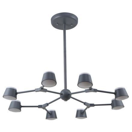 Подвесная люстра Crystal Lux MADRID SP8 GRAY