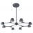 Подвесная люстра Crystal Lux MADRID SP8 GRAY