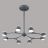 Подвесная люстра Crystal Lux MADRID SP8 GRAY