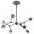 Подвесная люстра Crystal Lux MADRID SP8 GRAY