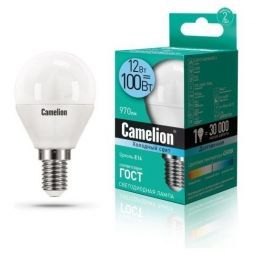 Светодиодная лампа Camelion LED12-G45/845/E14
