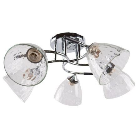 Люстра ЭкономСвет 12236/5CR+BK CL