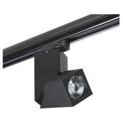 Трековый трехфазный светильник A3T051057 черный Illumo Lightstar