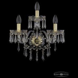 Бра Bohemia Ivele Crystal 1403B/2+1/160/XL/G (BOHEMIA 1403B/2+1/160/XL/G)
