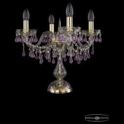 Настольная лампа Bohemia Ivele Crystal 1410L/4/141-39/G/V7010