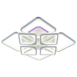 Потолочный светодиодный светильник 8057/4+4 WHT A 224W+10W RGB Profit Light