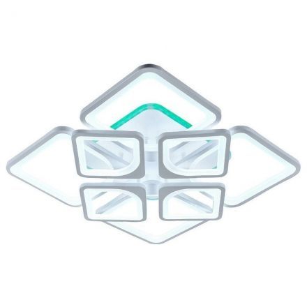 Потолочный светодиодный светильник 8057/4+4 WHT A 224W+10W RGB Profit Light