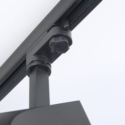 Трековый светодиодный светильник для однофазного шинопровода Elektrostandard Vista Черный 32W 3300K (LTB15) трехфазный