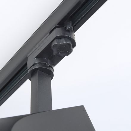 Трековый светодиодный светильник для однофазного шинопровода Elektrostandard Vista Черный 32W 3300K (LTB15) трехфазный