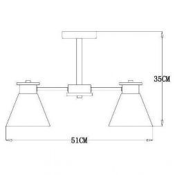 Потолочная люстра Arte Lamp A1031PL-3WH
