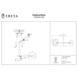 Потолочная люстра Freya Trisha FR5032CL-03B