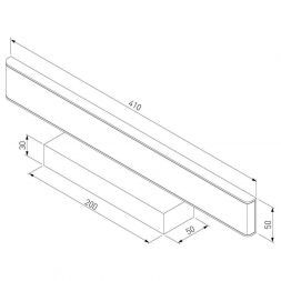 Светодиодная подсветка Elektrostandard Sankara LED белая (MRL LED 16W 1009 IP20)