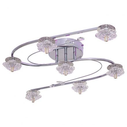 Люстра ЭкономСвет 69312GL/7CR RC PURLED