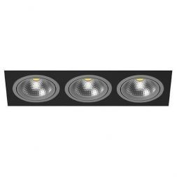 Встраиваемый точечный светильник i837090909 черный/серый Intero 111 Lightstar
