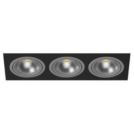 Встраиваемый точечный светильник i837090909 черный/серый Intero 111 Lightstar