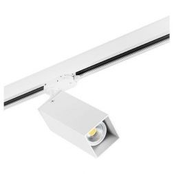 Трековое крепление с трехфазным адаптером 594256 белый Asta Lightstar