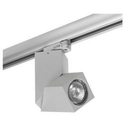 Трековый трехфазный светильник A3T051059 серый Illumo Lightstar