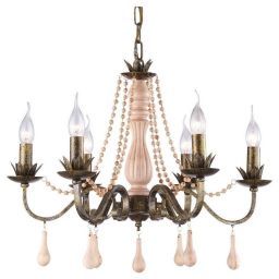 Подвесная люстра Arte Lamp A1832LM-6GA Rosario (ARTE A1832LM-6GA) Подвесная люстра Arte Lamp A1832LM-6GA Rosario (ARTE A1832LM-6GA)