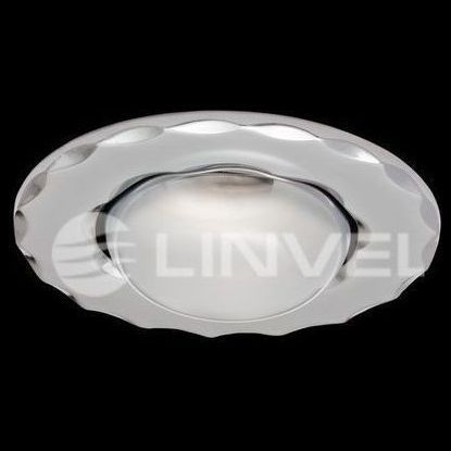 Светильник встраиваемый Linvel 305I РС/N R-50 жемч.хром/никель